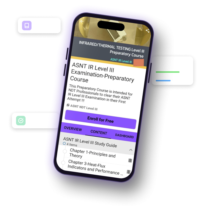 <b>Learn ASNT NDT  Level III</b>  <br>Anywhere, Anytime